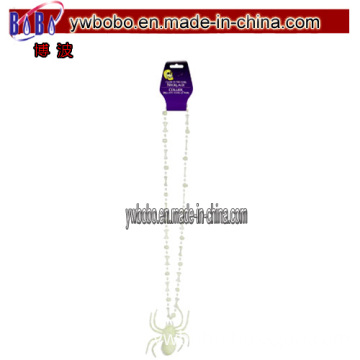 Glow-in-The-Dark Plastic Halloween Necklaces Garment Clothing Accessories (H1047C)